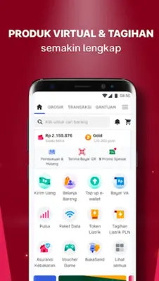 Pulsa & PPOB - Mitra Bukalapak android App screenshot 4